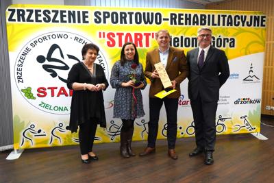 8 grudnia 2023 r. Zrzeszenie Sportowo-Rehabilitacyjne Start Zielona Góra podsumowało tegoroczne sukcesy sportowe