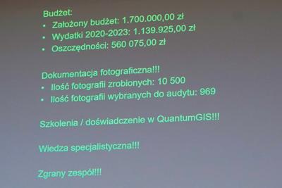15 grudnia 2023 r. zespół opracowujący projekt audytu krajobrazowego województwa lubuskiego podsumował 4 lata swojej pracy