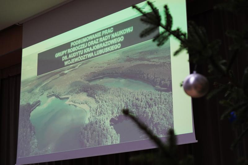 15 grudnia 2023 r. zespół opracowujący projekt audytu krajobrazowego województwa lubuskiego podsumował 4 lata swojej pracy