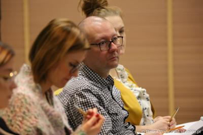 Uczestnicy szkolenia z zasad horyzontalnych w programie Interreg