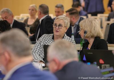 Radne podczas LX zwyczajnej sesji Sejmiku Województwa Lubuskiego