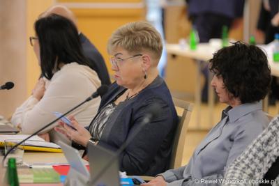 Radne podczas LX zwyczajnej sesji Sejmiku Województwa Lubuskiego