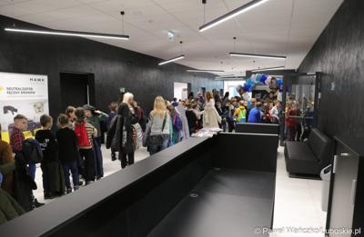 Pierwsza lekcja z cyklu „Kosmiczne Rewolucje” w Parku Technologii Kosmicznych w Nowym Kisielinie Zielonej Górze. 