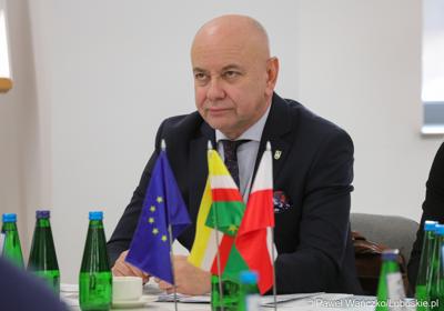 Dyr Departamentu Programów Regionalnych UMWL Marek Kamiński