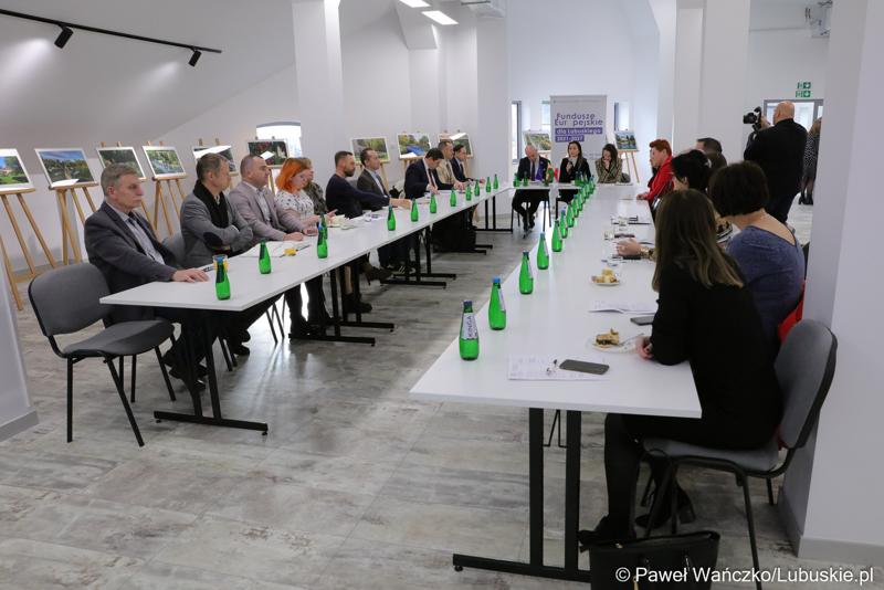 Spotkanie Instytucji Zarządzającej programem „Fundusze Europejskie dla Lubuskiego 2021-2027” z partnerstwem jednostek samorządu terytorialnego w Łęknicy
