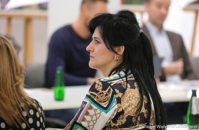 Uczestniczka spotkania Instytucji Zarządzającej programem „Fundusze Europejskie dla Lubuskiego 2021-2027” z partnerstwem jednostek samorządu terytorialnego w Łęknicy