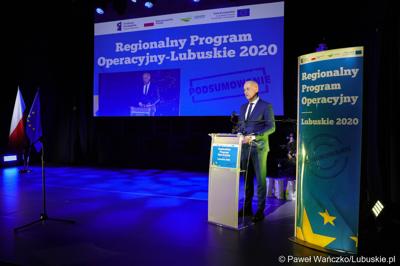 Marszałek Województwa Lubuskiego Marcin Jabłoński podsumowuje minioną perspektywę środków unijnych