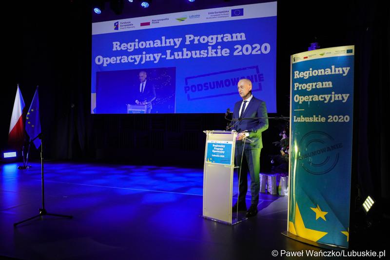 Marszałek Województwa Lubuskiego Marcin Jabłoński podsumowuje minioną perspektywę środków unijnych