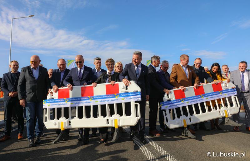 Otwarcie mostu nad Odrą w Milsku