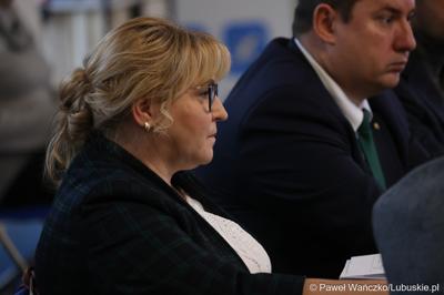 Uczestnicy spotkania ws. partnerstw samorządowych na terenie województwa lubuskiego i ich strategii terytorialnych w Bibliotece Publicznej w Świebodzinie