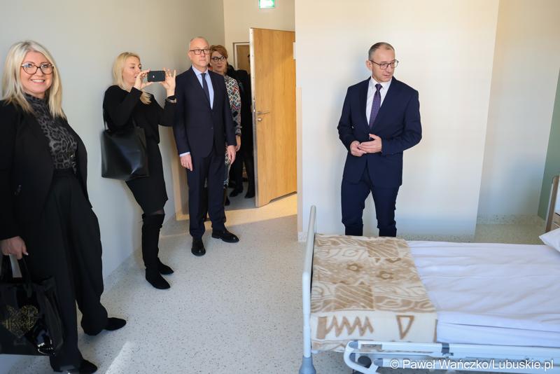 Jedno z pomieszczeń nowo otwartego Pawilonu Rehabilitacyjnego w Lubuskim Centrum Ortopedii w Świebodzinie