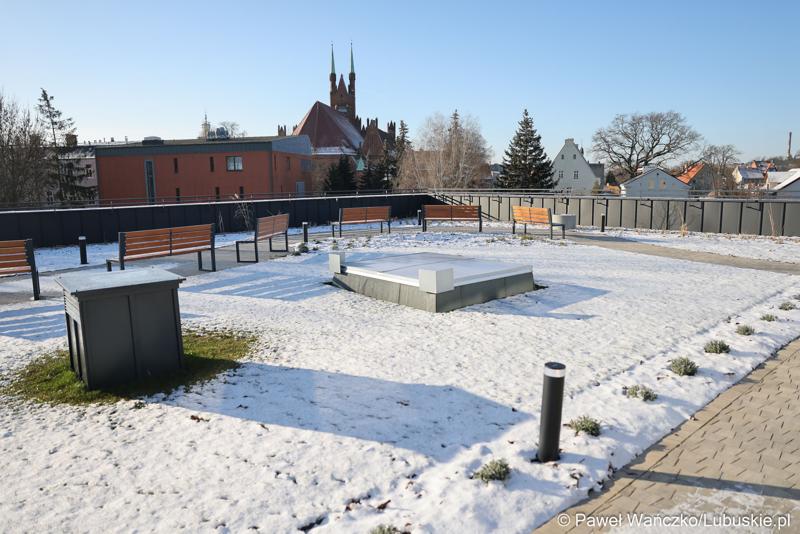 Dach budynku Pawilonu Rehabilitacyjnego w Lubuskim Centrum Ortopedii w Świebodzinie