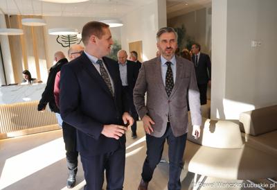 Otwarcie Pawilonu Rehabilitacyjnego w Lubuskim Centrum Ortopedii w Świebodzinie