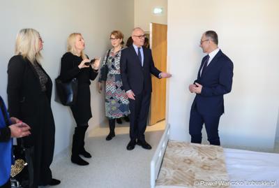 Jedno z pomieszczeń nowo otwartego Pawilonu Rehabilitacyjnego w Lubuskim Centrum Ortopedii w Świebodzinie