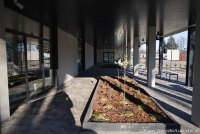 Budynek Pawilonu Rehabilitacyjnego w Lubuskim Centrum Ortopedii w Świebodzinie