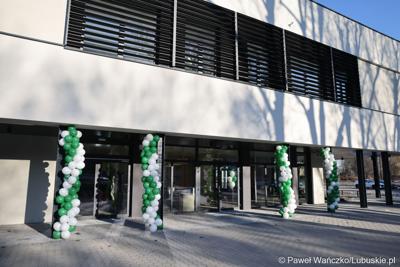 Budynek Pawilonu Rehabilitacyjnego w Lubuskim Centrum Ortopedii w Świebodzinie