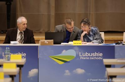 Jury zawodów okręgowych XXXVII Olimpiady Wiedzy Ekonomicznej w Urzeędzie Marszałkowskim Województwa Lubuskiego w Zielonej Górze 