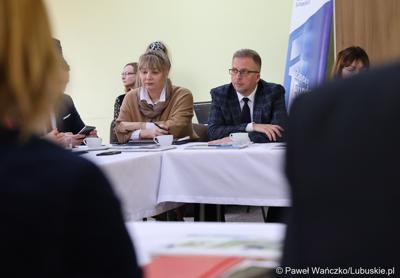 Spotkanie Instytucji Zarządzającej programem Fundusze Europejskie dla Lubuskiego 2021-2027 z przedstawicielami miast i gmin tworzących Partnerstwo Razem dla rozwoju Powiatu Żagańskiego: Małomice, Niegosławice, Brzeźnica, Szprotawa, powiat Żagański. 
 