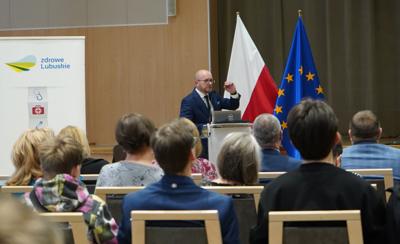 26 stycznia 2024 r. Ogólnopolski Dzień Transplantacji w Urzędzie Marszałkowskim Województwa Lubuskiego w Zielonej Górze