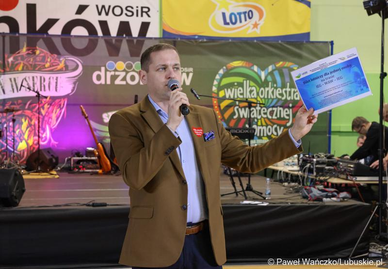 32. Finał Wielkiej Orkiestry Świątecznej Pomocy w Wojewódzkim Ośrodku Sportu i Rekreacji w Zielonej Górze-Drzonkowie