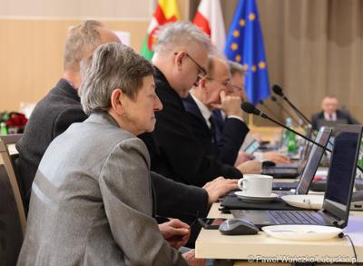 Radni na styczniowej zwyczajnej sesji Sejmiku Województwa Lubuskiego