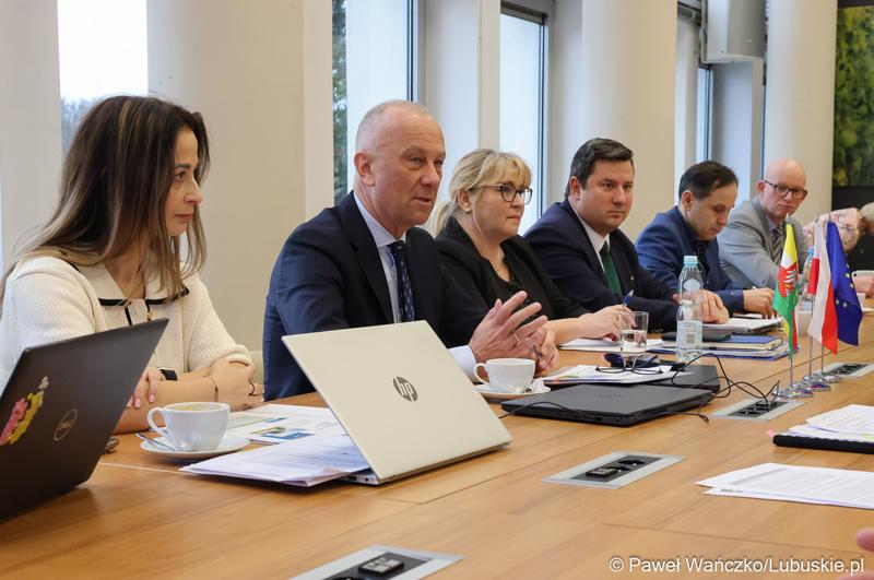 Spotkanie Instytucji Zarządzającej programem Fundusze Europejskie dla Lubuskiego 2021-2027 z Zielonogórsko-Nowosolskim Miejskim Obszarem Funkcjonalnym