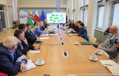 Spotkanie Instytucji Zarządzającej programem Fundusze Europejskie dla Lubuskiego 2021-2027 z Zielonogórsko-Nowosolskim Miejskim Obszarem Funkcjonalnym