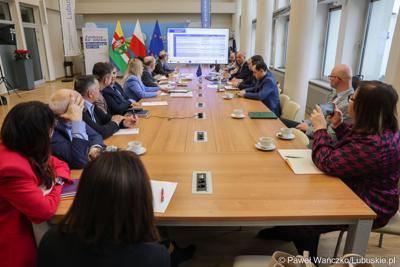 Spotkanie Instytucji Zarządzającej programem Fundusze Europejskie dla Lubuskiego 2021-2027 z Zielonogórsko-Nowosolskim Miejskim Obszarem Funkcjonalnym