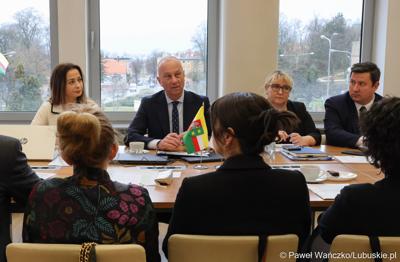 Spotkanie Instytucji Zarządzającej programem Fundusze Europejskie dla Lubuskiego 2021-2027 z Zielonogórsko-Nowosolskim Miejskim Obszarem Funkcjonalnym