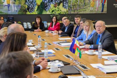 Spotkanie Instytucji Zarządzającej programem Fundusze Europejskie dla Lubuskiego 2021-2027 z Zielonogórsko-Nowosolskim Miejskim Obszarem Funkcjonalnym