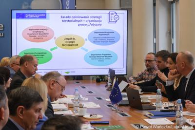 Spotkanie Instytucji Zarządzającej programem Fundusze Europejskie dla Lubuskiego 2021-2027 z Zielonogórsko-Nowosolskim Miejskim Obszarem Funkcjonalnym