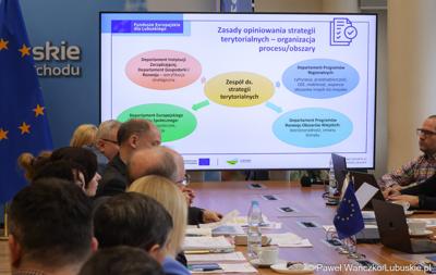 Spotkanie Instytucji Zarządzającej programem Fundusze Europejskie dla Lubuskiego 2021-2027 z Zielonogórsko-Nowosolskim Miejskim Obszarem Funkcjonalnym