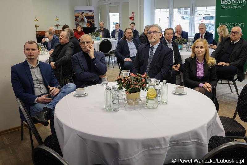 Uczestnicy Gospodarczej Inauguracji 2024 r. w sali sesyjnej Urzędu Miasta w Gorzowie Wlkp.