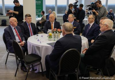 Uczestnicy Gospodarczej Inauguracji 2024 r. w sali sesyjnej Urzędu Miasta w Gorzowie Wlkp.
