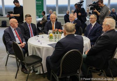 Uczestnicy Gospodarczej Inauguracji 2024 r. w sali sesyjnej Urzędu Miasta w Gorzowie Wlkp.
