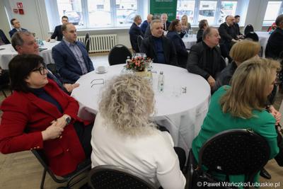 Uczestnicy Gospodarczej Inauguracji 2024 r. w sali sesyjnej Urzędu Miasta w Gorzowie Wlkp.