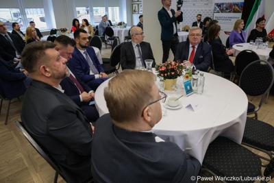 Uczestnicy Gospodarczej Inauguracji 2024 r. w sali sesyjnej Urzędu Miasta w Gorzowie Wlkp.