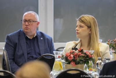 Uczestnicy Gospodarczej Inauguracji 2024 r. w sali sesyjnej Urzędu Miasta w Gorzowie Wlkp.