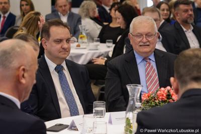 Uczestnicy Gospodarczej Inauguracji 2024 r. w sali sesyjnej Urzędu Miasta w Gorzowie Wlkp.
