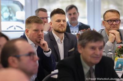 Uczestnicy Gospodarczej Inauguracji 2024 r. w sali sesyjnej Urzędu Miasta w Gorzowie Wlkp.