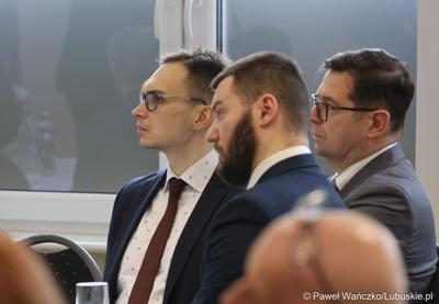 Uczestnicy Gospodarczej Inauguracji 2024 r. w sali sesyjnej Urzędu Miasta w Gorzowie Wlkp.