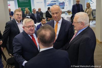 Uczestnicy Gospodarczej Inauguracji 2024 r. w sali sesyjnej Urzędu Miasta w Gorzowie Wlkp.