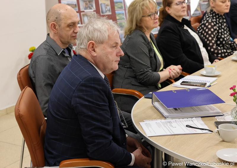 Uczestnicy spotkania Instytucji Zarządzającej programem Fundusze Europejskie dla Lubuskiego 2021-2027 spotkali się z Partnerstwem Porozumienie Gmin Lubsko i Jasień.