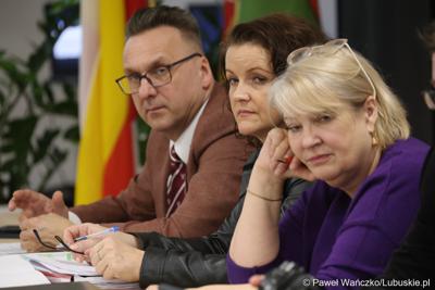 Uczestnicy spotkania Instytucji Zarządzającej programem Fundusze Europejskie dla Lubuskiego 2021-2027 spotkali się z Partnerstwem Porozumienie Gmin Lubsko i Jasień.