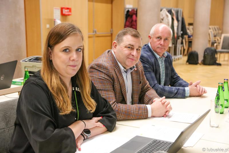 Wicemarszałek Zbigniew Kołodziej i Członek Zarządu Grzegorz Potęga