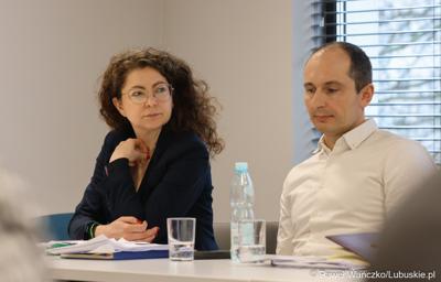 Uczestnicy spotkania Instytucji Zarządzającej programem Fundusze Europejskie dla Lubuskiego 2021-2027 z Gorzowskim Miejskim Obszarem Funkcjonalnym