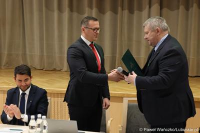 Uczestnicy spotkania wicemarszałka Zbigniewa Kołodzieja z przedstawicielami Rad Powiatowych Lubuskiej Izby Rolniczej