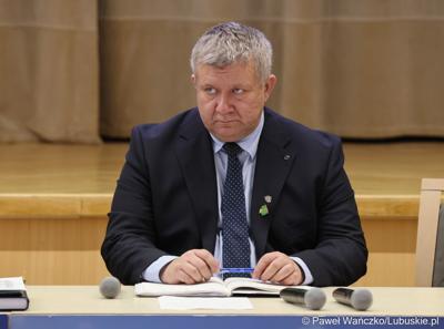 Uczestnicy spotkania wicemarszałka Zbigniewa Kołodzieja z przedstawicielami Rad Powiatowych Lubuskiej Izby Rolniczej