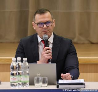 Uczestnicy spotkania wicemarszałka Zbigniewa Kołodzieja z przedstawicielami Rad Powiatowych Lubuskiej Izby Rolniczej