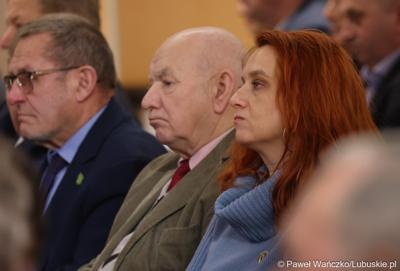 Uczestnicy spotkania wicemarszałka Zbigniewa Kołodzieja z przedstawicielami Rad Powiatowych Lubuskiej Izby Rolniczej